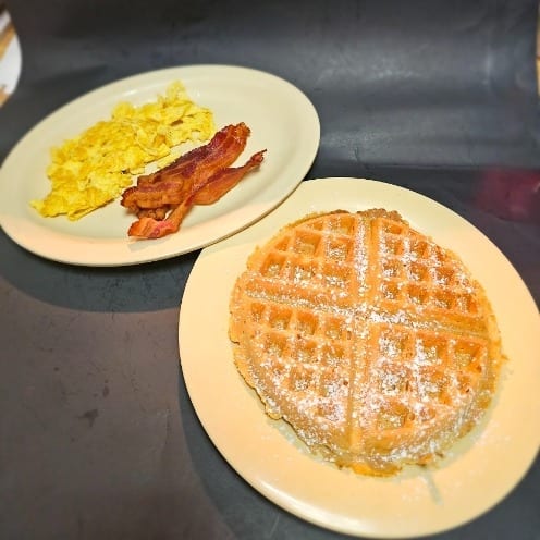 Belgian Waffle Feast.