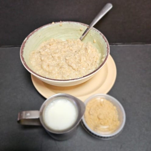 Oatmeal.