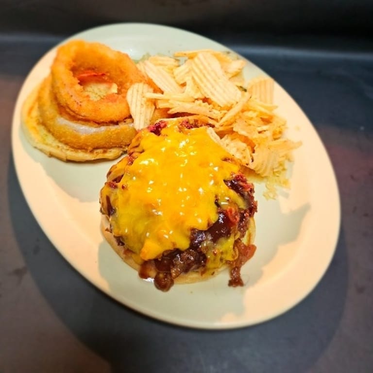 Indulge in Our Western Burger