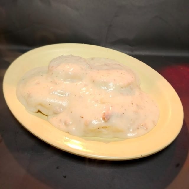 Family Size Biscuits and Gravy - Voted the Best in Ohio!.